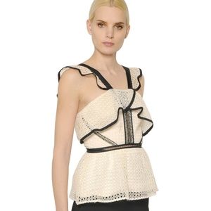 self portrait peplum top